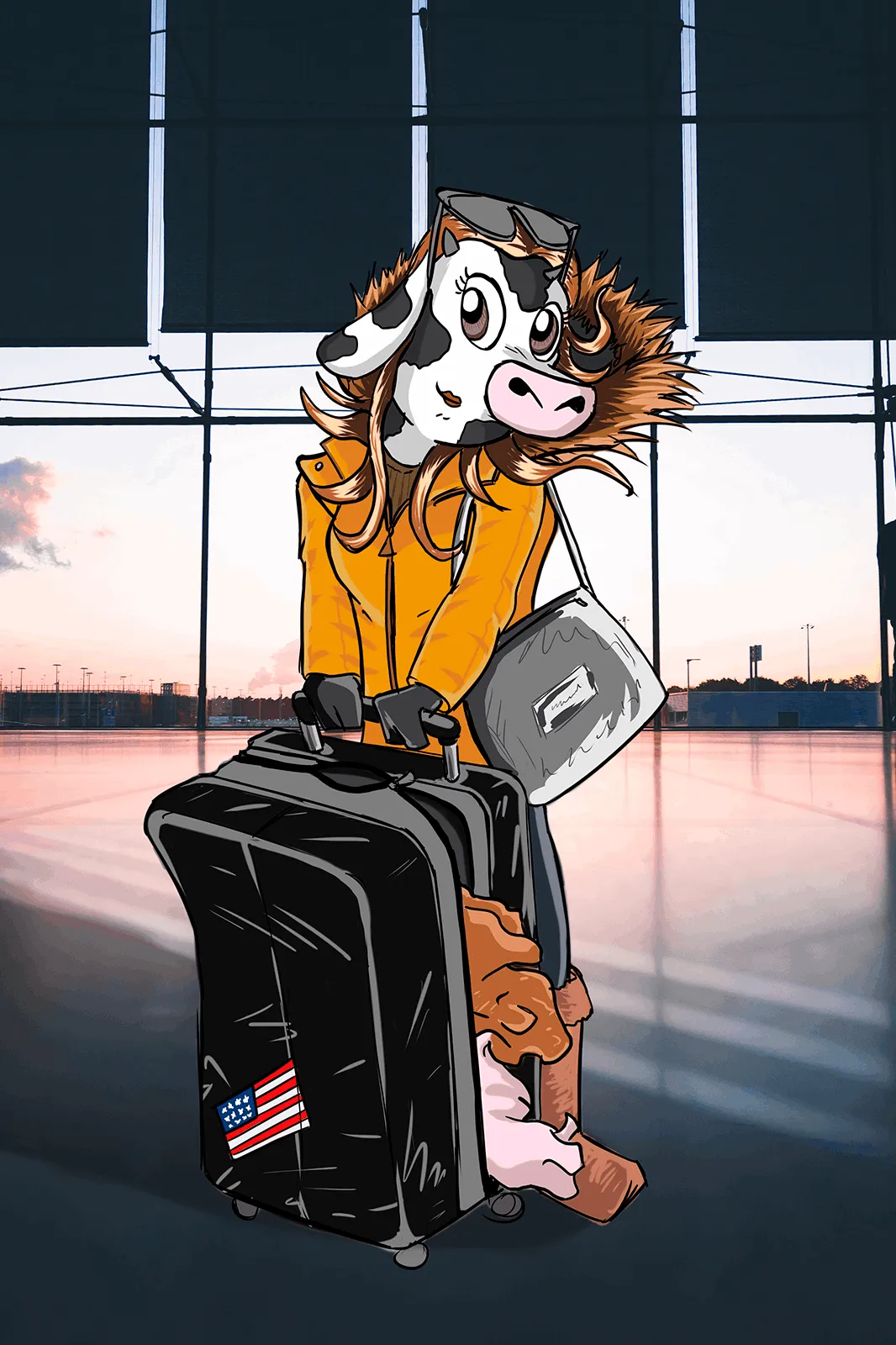 Vaca-dibujo